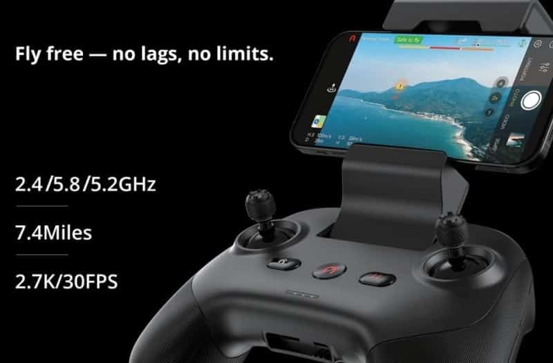 Autel Evo Lite Fly Free, no lags