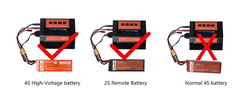 CAUTION - Swellpro Balance Charger