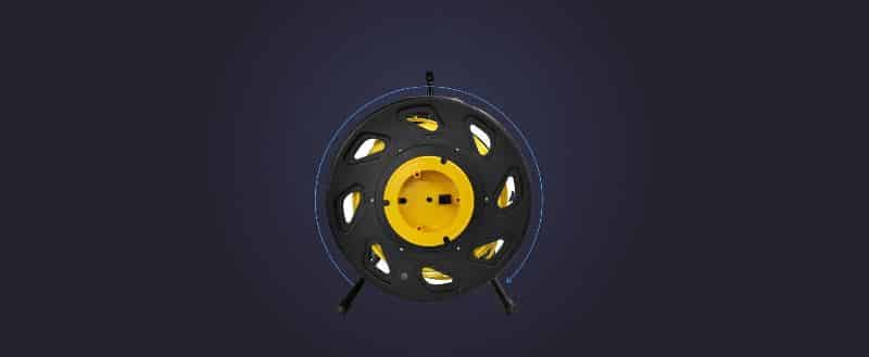 Chasing AC Power System - Manual winder