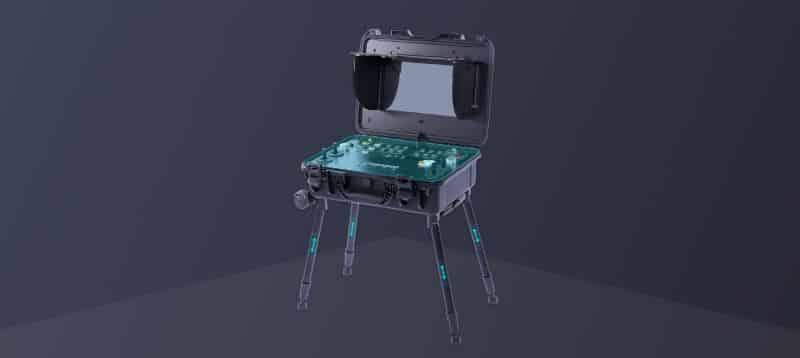 Chasing Control Console - ergonomic design