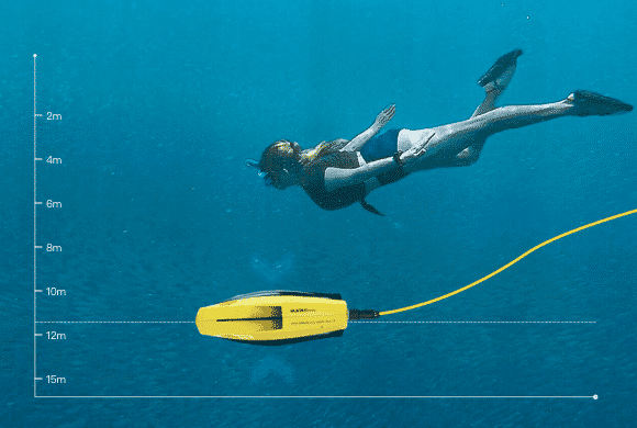 Chasing Dory Underwater Drone - Depth lock