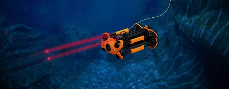 Chasing Laser Scaler - Underwater Range Finding
