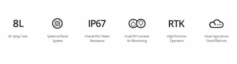 DJI Agras T10 features