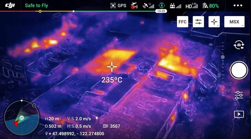 DJI Enterprise Dual thermal imaging
