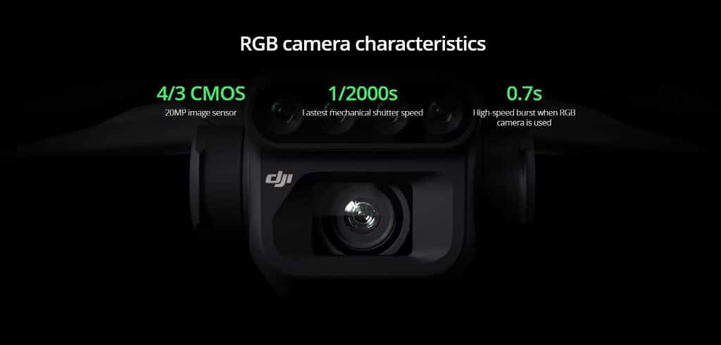 DJI Mavic 3M - RGB details