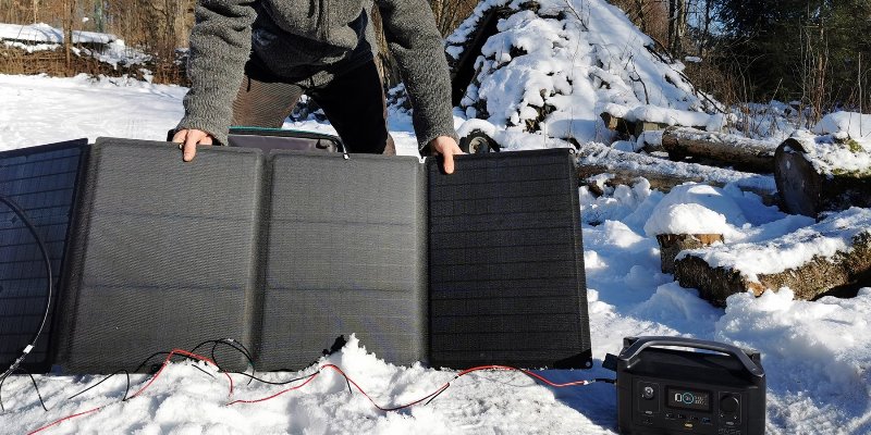 EcoFlow River 600 - Solar Charging