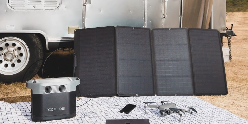 Ecoflow 160W solar panel - durable