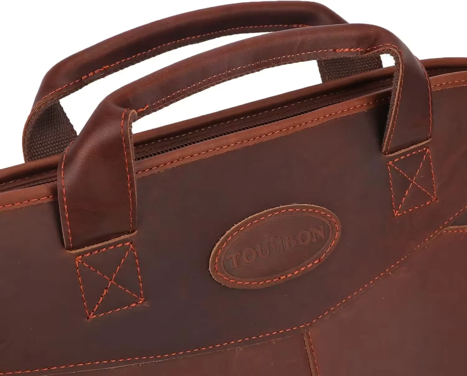 Vintage Leather Scoped Rifle Case 50” Gun Bag - Image 5