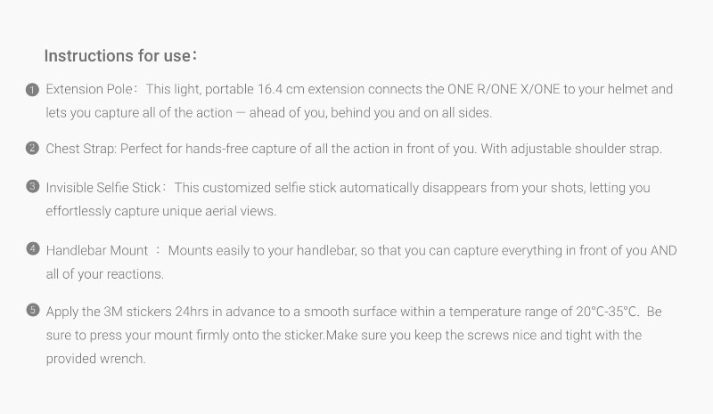Insta360 Bike Bundle instructions
