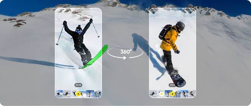 Insta360 ONE RS - 360 lens