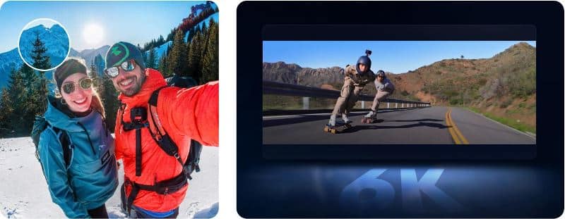 Insta360 ONE RS - 48MP Photos-6K widescreen