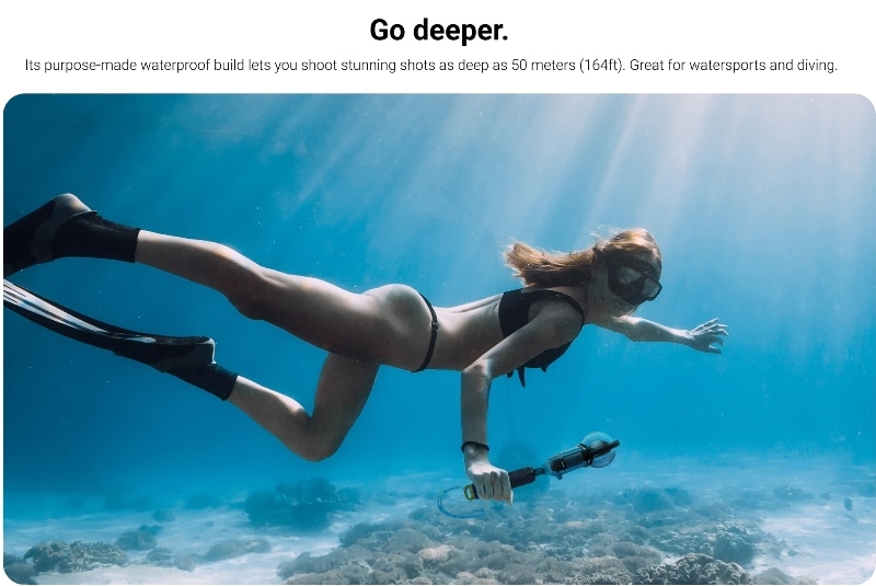 Insta360 X3 Dive Case - go deeper