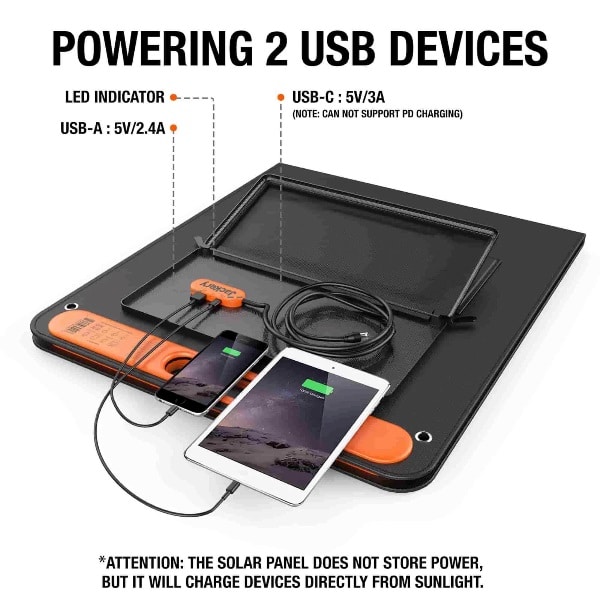 Jackery SolarSaga 100W Solar Panel - Image 2
