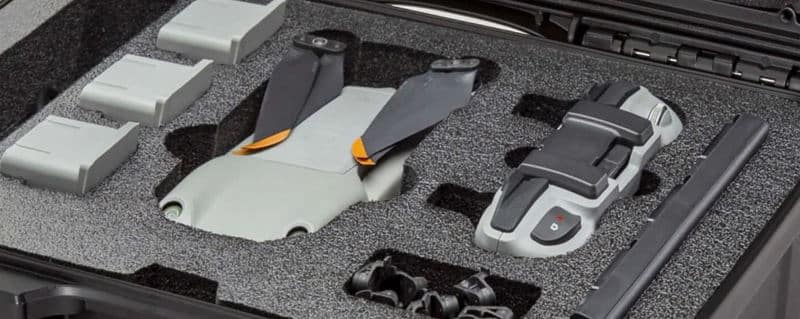Nanuk 915 DJI Air 2S fly more display - Drones Direct