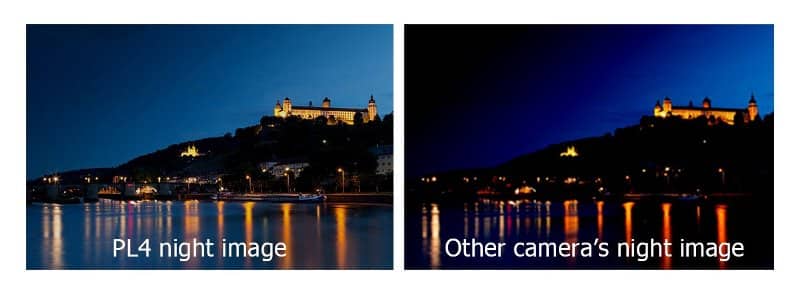 SwellPro PL4 Night image comparison