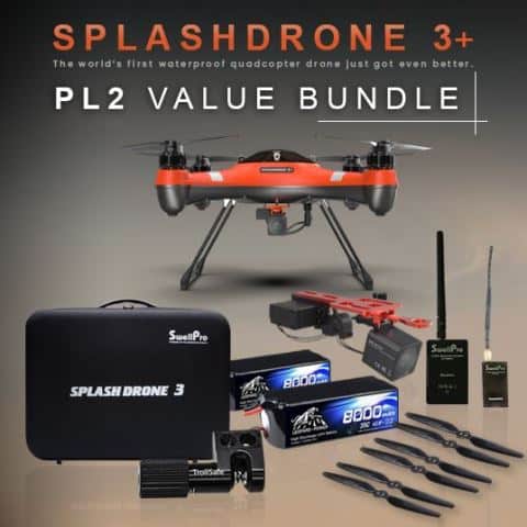 SwellPro SplashDrone 3+ PL2 Value Bundle