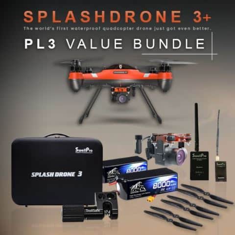 SwellPro SplashDrone 3+ PL3 Value Bundle