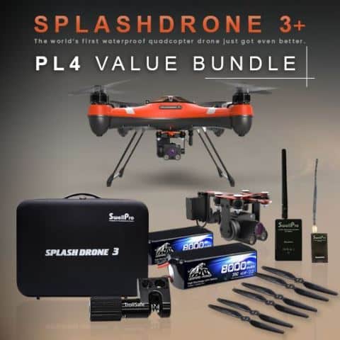 SwellPro SplashDrone 3+ PL4 Value Bundle