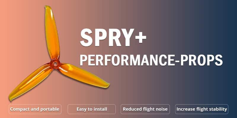 Spry+ performance props