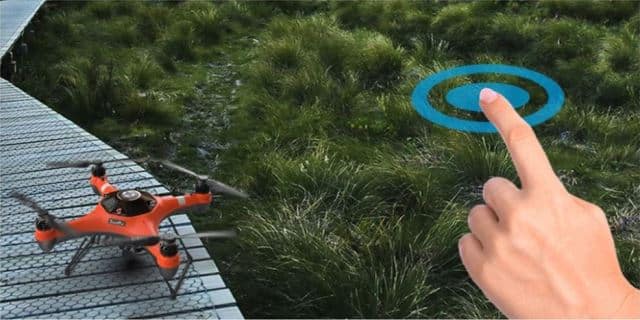 SwellPro Ground Station Module tap to fly